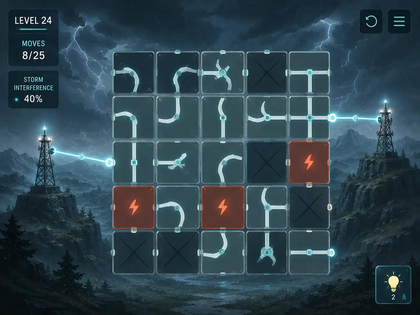 Limited Moves Mode with storm interference